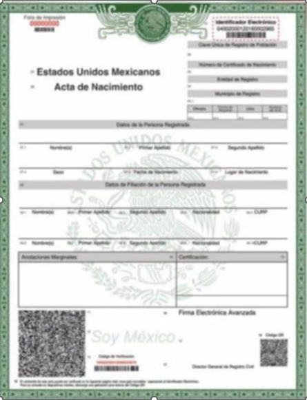 Muestra
Acta